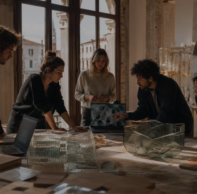 Team al lavoro su un progetto